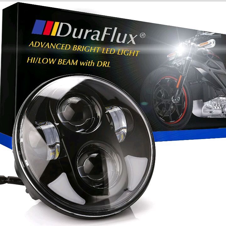 harley davidson led headlights 5.75 inch