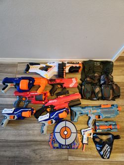 Stockpile of NERF Guns