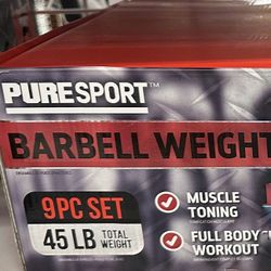 Barbell Weight Set PureSport