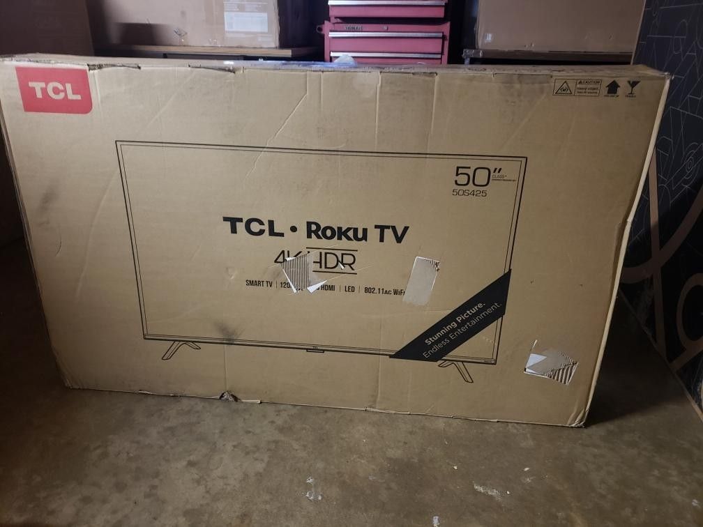 50" TCL ROKU 4K SMART TV CLEARANCE 📺