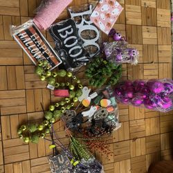 Halloween decor/wreath/tree Supplies