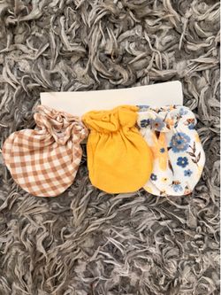 Baby Scratch Mittens 3-Pack