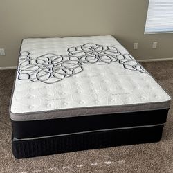 Queen Size Mattress Pillow Top 12” Thick.  New Mattress.  All Sizes Available.  Same Day Delivery 