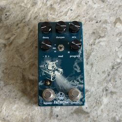 Walrus Audio Fathom Multi Function Reverb Guitar Effect Pedal