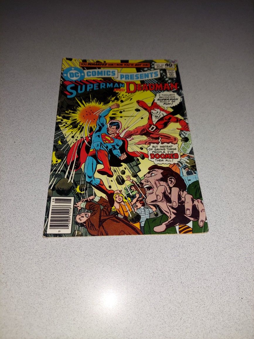 VINTAGE 1980 DC COMICS PRESENTS #24 COMIC