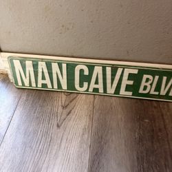 Man Cave Sign 
