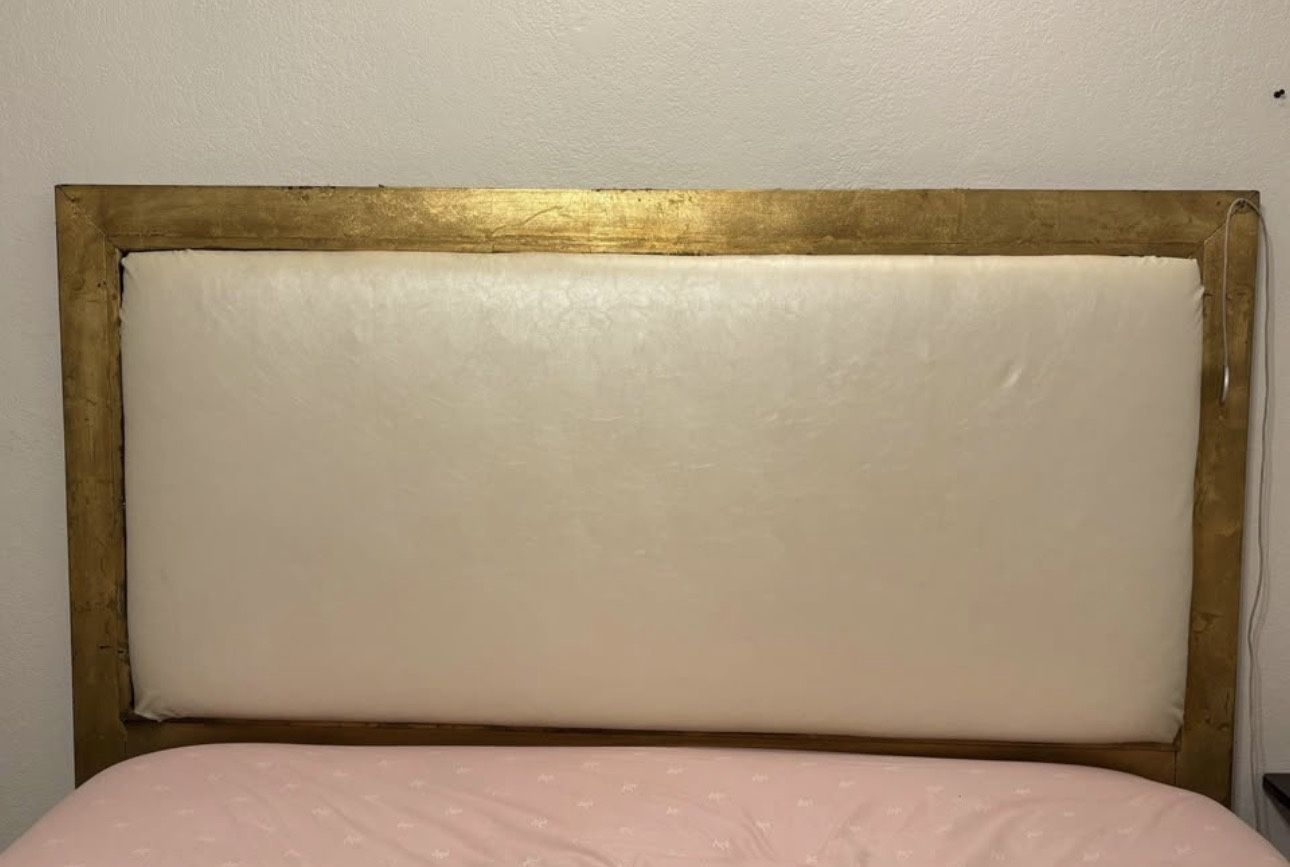 Queen Gold Headboard 