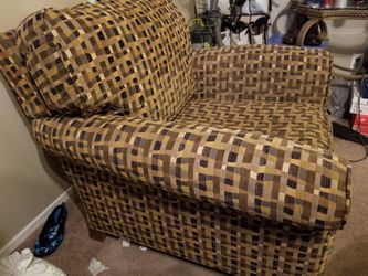 Sofa chair and ottoman