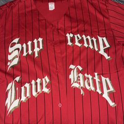 Supreme Baseball Jersey 