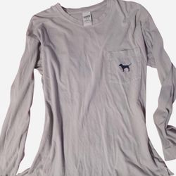 Vs Pink Long Sleeve Runs Big Size M