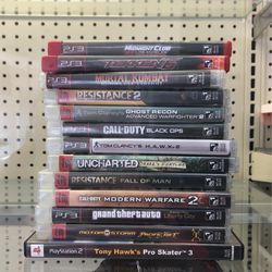 Xbox and PlayStation Games (Check Description For Prices) 