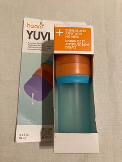 Sunscreen Applicator for Kids  Refillable and Spill Proof Kids Sunscreen Brush with Soft Foam