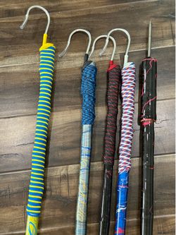Custom bamboo fishing gaff