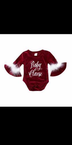 Santa Baby 🎅 velvet onesie