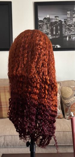 22" Real Raw Virgin Balayage Lace Front Wig