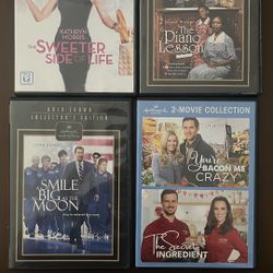 4 Hallmark DVD’s Never Played 