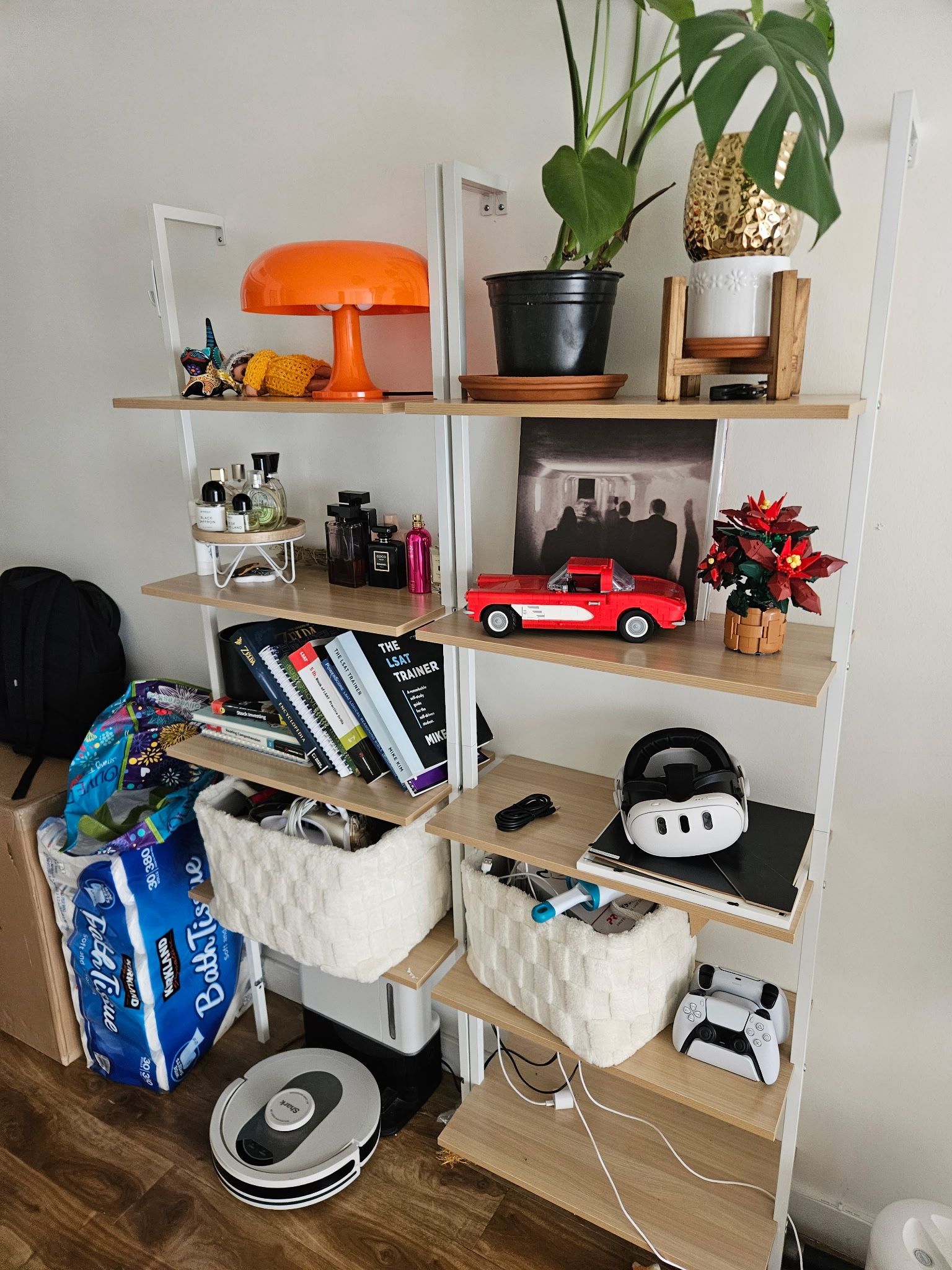 2 Book Shelves