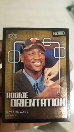 2003-04 Dwyane Wade Upper Deck Victory Rookie Orientation #105 RC.