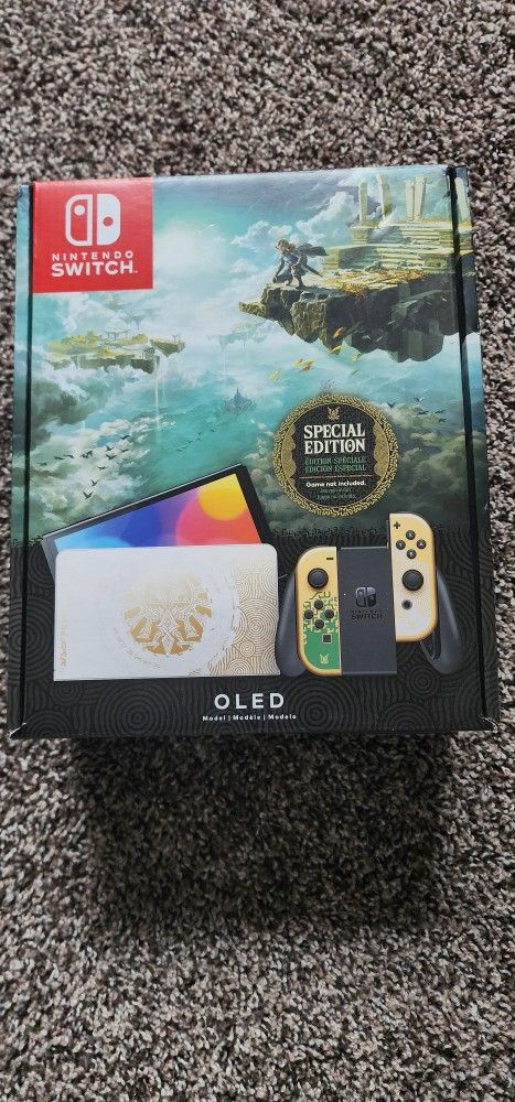 OLED Nintendo Switch, Special Edition Tears of The Kingdom