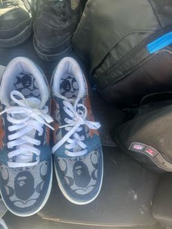 BAPE x Coach Low-Top Sneakers