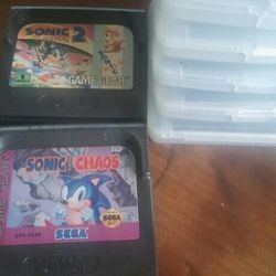 7 Sega Game Gear Game Set