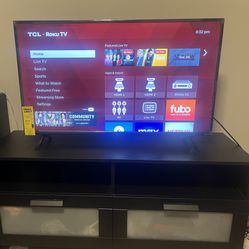 Tcl Roku Tv Model 40s325 with TV Stand