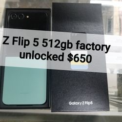 Z Flip 5 Factory unlocked 