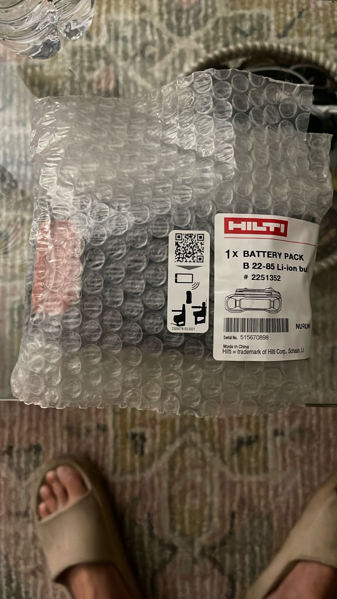 Batería Hilti