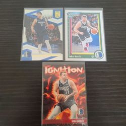 Luka Doncic Mavs NBA basketball cards 