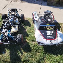 1/5 SCALE GAS RC LOSI 5T 4X4