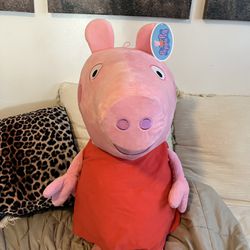 Giant Peppa Pig Stuffed Animal