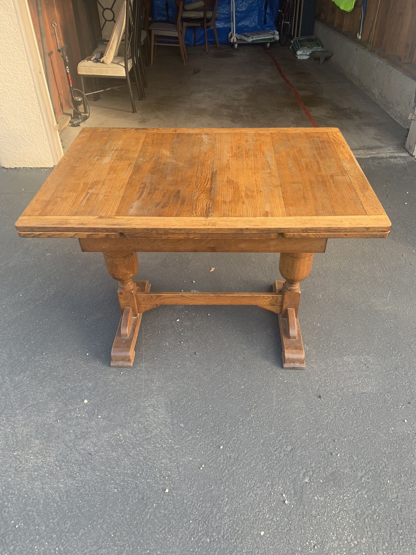  Antique 1920s Table - Oak