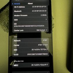 iPhone 14 128GB ATT