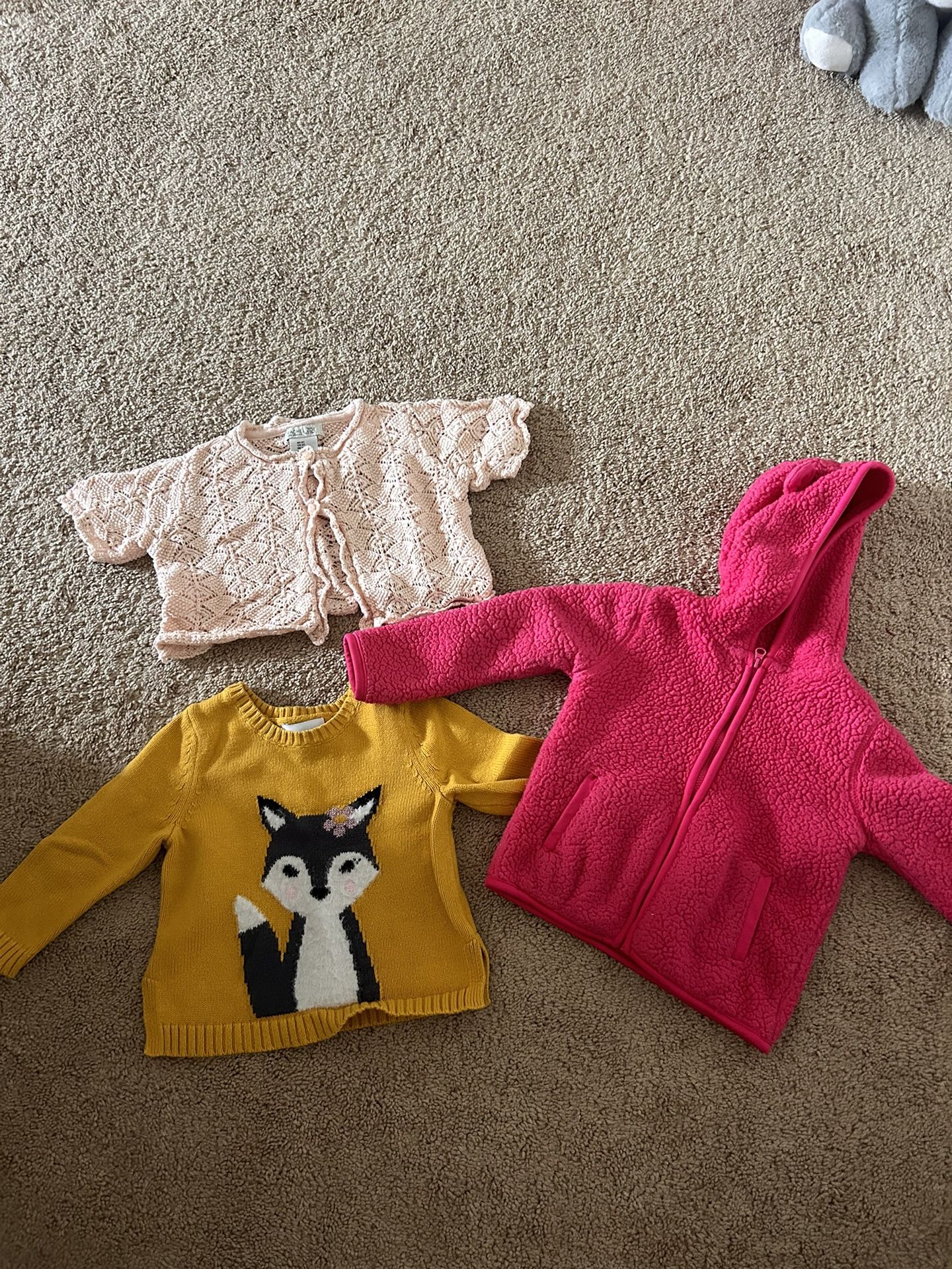Child Sweater/pullover 18m/2t/4t Runs Small 