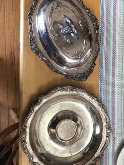 Vintage Silver Platters 