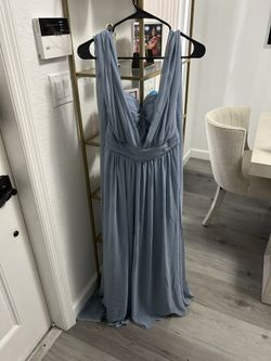 Blue Brides Maid Dress