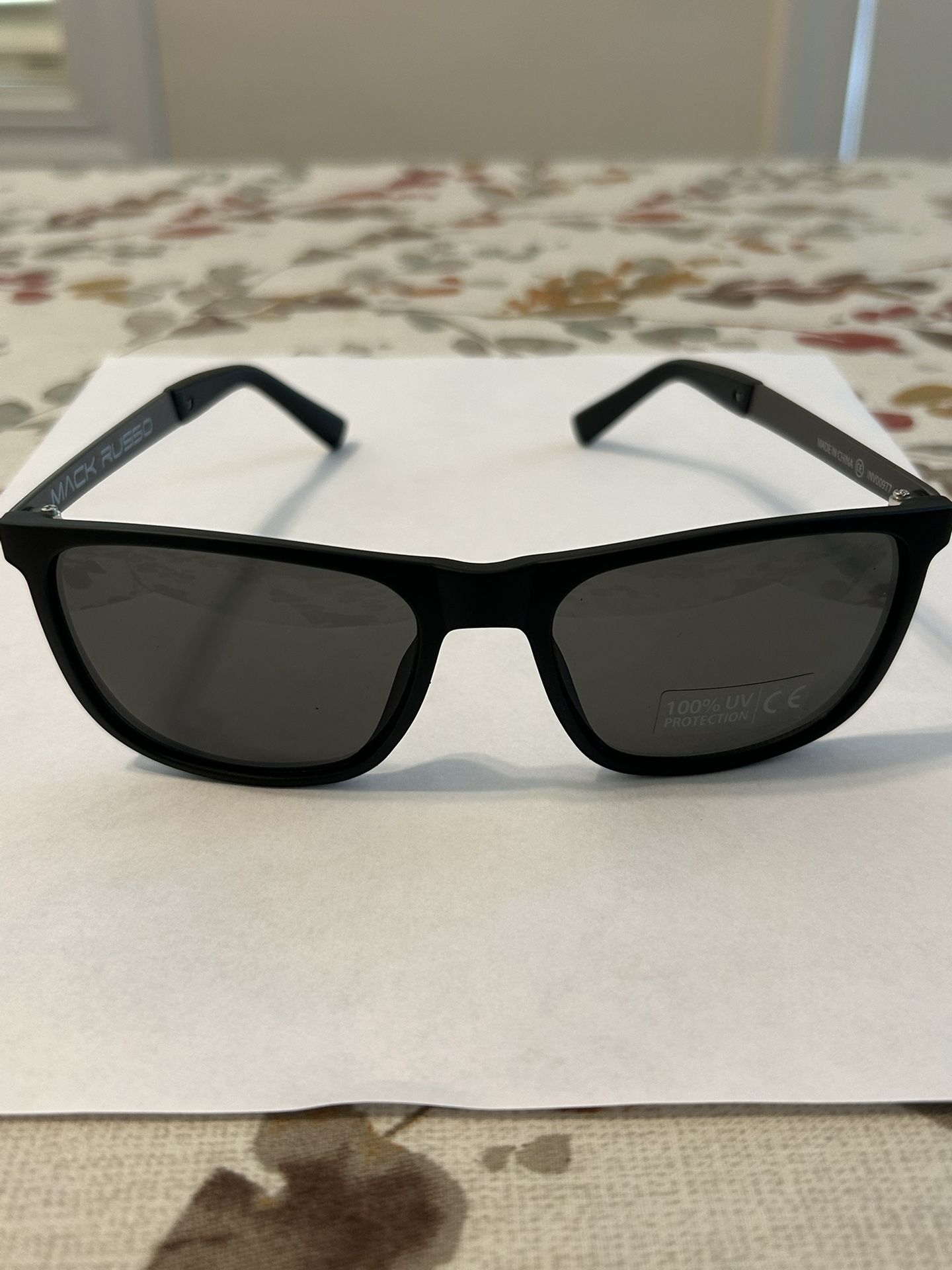 Mark Russo Sunglasses - Black Color - Polarized Coating For Men And Women