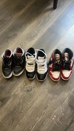 Air Jordans sizes 8.5