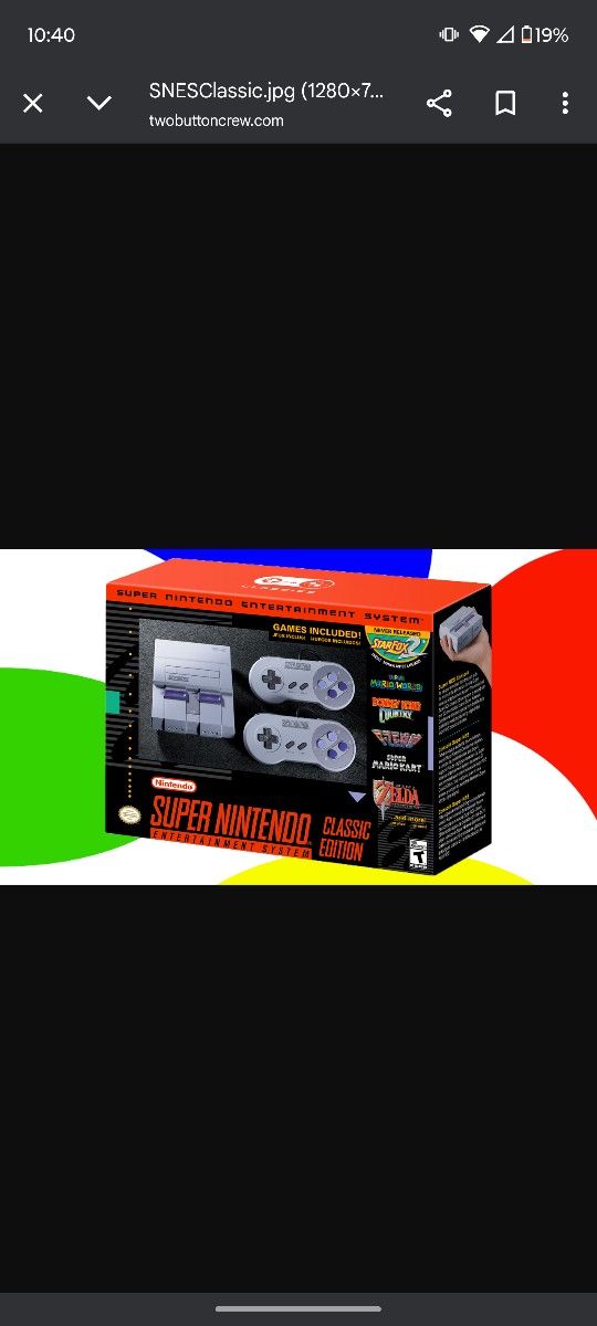 Super NINTENDO CLASSIC EDITION COMPLETE