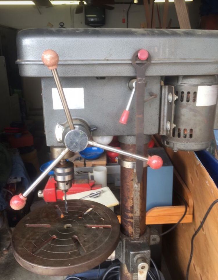 Heavy duty drill press guardian power 12 speed works great for Sale in