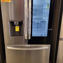 LG InstaView French Door Counter Depth Max Refrigerator 26 Cubic Feet AX