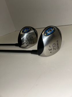 Ping G2 TFC 100 tip flex control 3 and 5 wood
