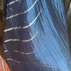 10 Navy Blue Crinkle Tablecloths * More Available