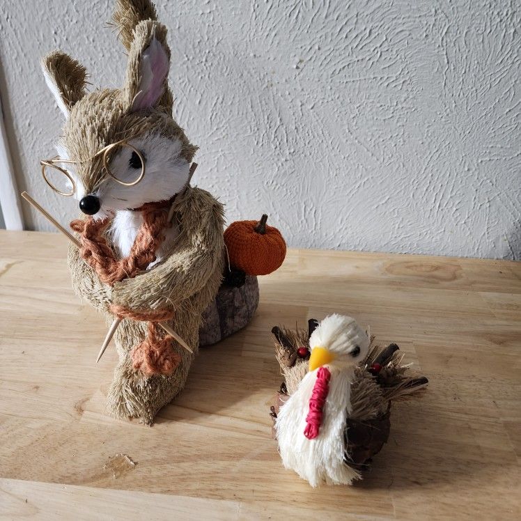 Fall Thanksgiving home decor. Price is for both