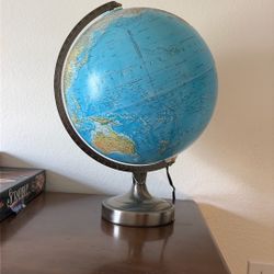 World Globe Night Light