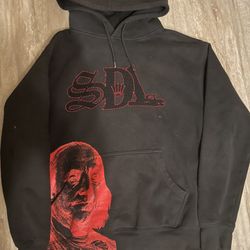 Sdl Hoodie With Rine Stones