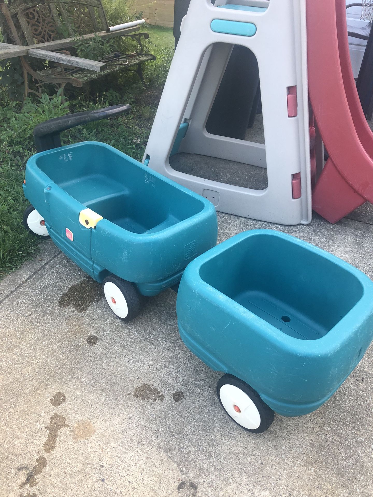 Step 2 Wagon & Caboose -$40