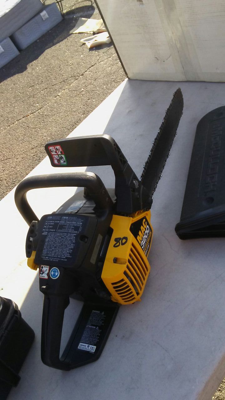 McCULLOCH MAC 3200 chainsaw 32cc