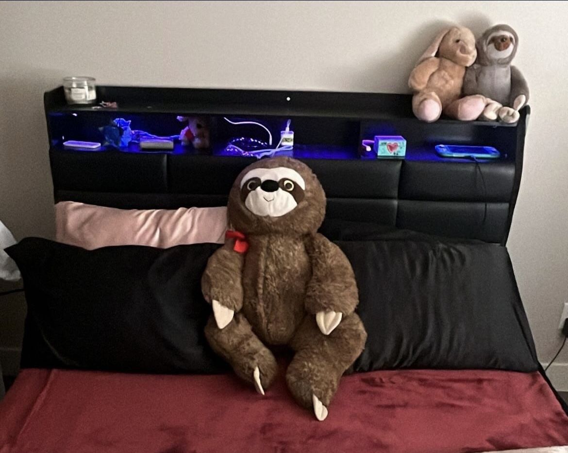 LED QUEEN SIZE BEDFRAME