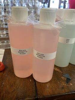 Escada SORBETTO ROSSO body oil fragrance